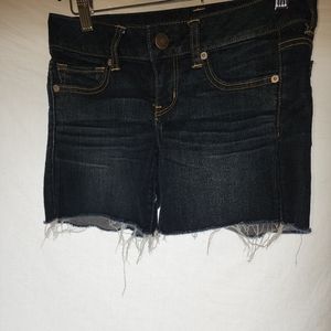 American Eagle Jean shorts distressed